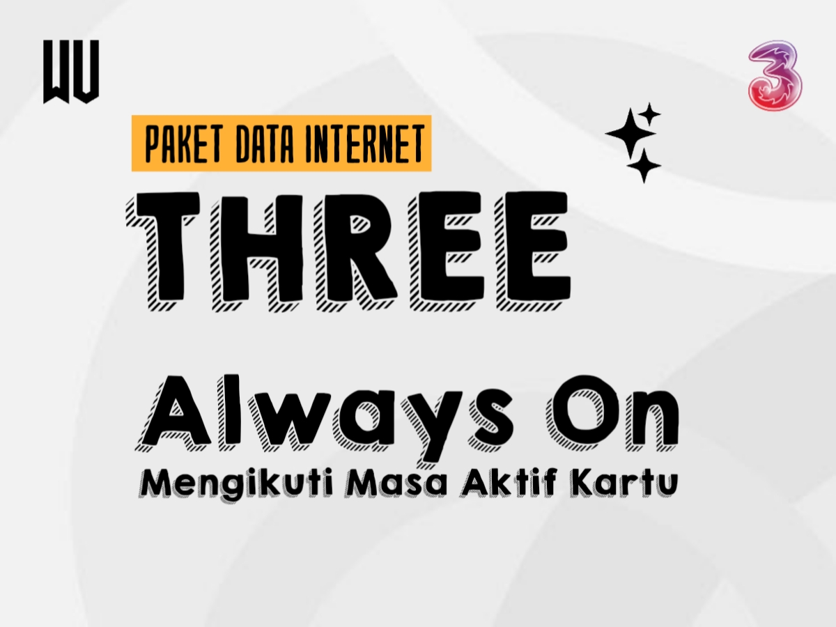 PAKET DATA THREE ALWAYS ON