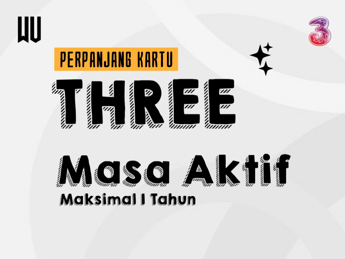 PERPANJANG MASA AKTIF KARTU THREE